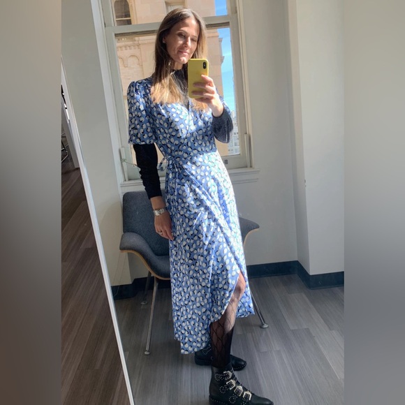 POPSUGAR Wrap Maxi Dress Size Small - Picture 3 of 10